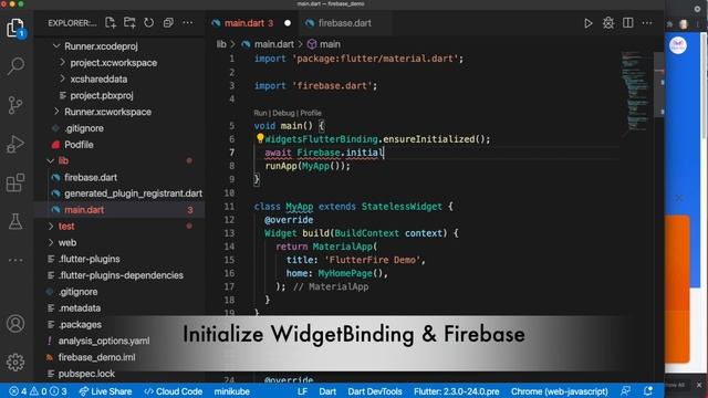 Firebase Authentication with Flutter in Under 3 Minutes смотреть онлайн