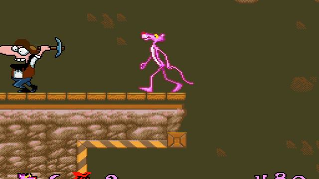 Pink Goes To Hollywood (1993) [Sega Mega Drive] [4K]