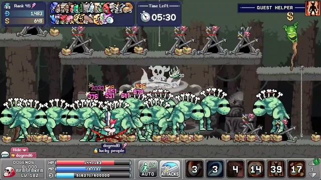 Legends of Idleon World 1 dungeon 4th frog killed full clear with Blood Berserker [#3 dungeon run] смотреть онлайн