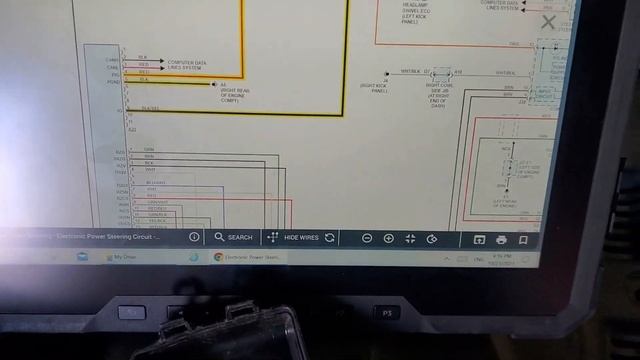 Not The Power Steering Module, 2008 Lexus IS250 With C1515 And C1525