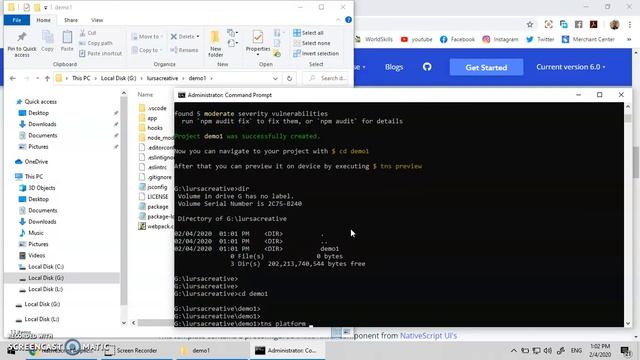 Create Nativescript Android Mobile App from CLI смотреть онлайн