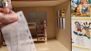 Занавески шторки своими руками для кукольного домика (2 вариант)