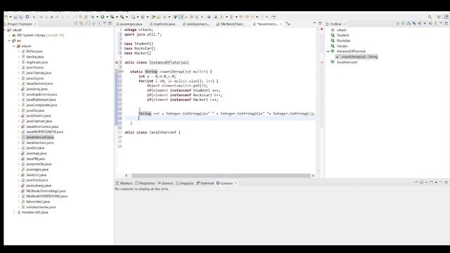 JAVA INSTANCEOF KEYWORD || HACKER RANK SOLUTION || NO COMMENTARY смотреть онлайн