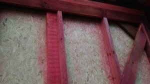 Сарай своими руками  из OSB, металлосайдинга и двухскатной крышей.