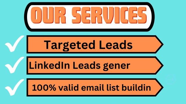 I will do targeted b2b lead generation linkedin lead and prospect list building смотреть онлайн