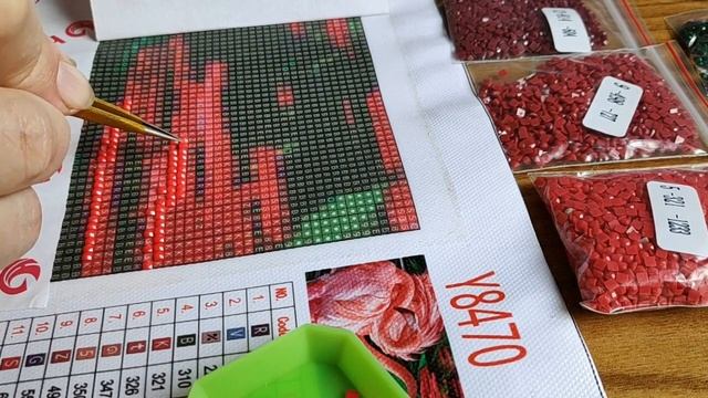 Процесс Фламинго / Алмазная вышивка/ Мой первый опыт с квадратными стразами/ Как получилось? смотреть онлайн