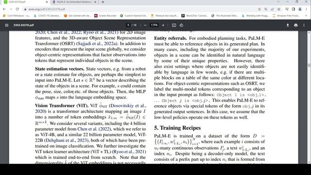 Google PaLM-E 562B Multimodal ( Text Image Sensors ) Large Language Model Paper Explanation смотреть онлайн