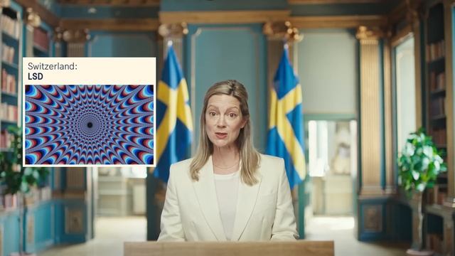 Sweden (not Switzerland)