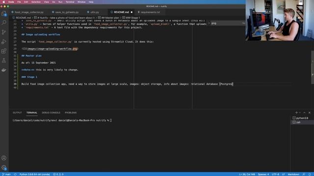 machine learning database research - building nutrify day 6 (live) смотреть онлайн
