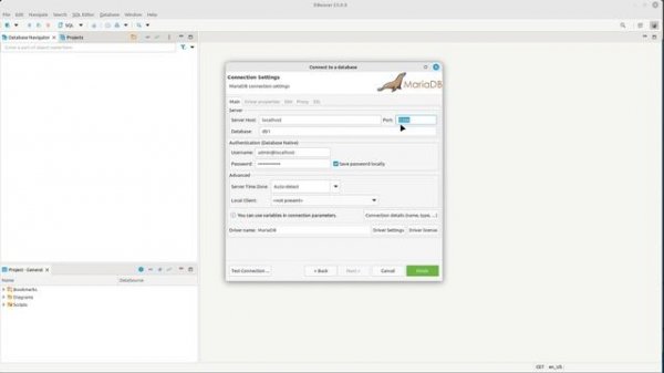 Installing DBeaver on Linux Mint/Ubuntu and Setting Up a MariaDB Connection