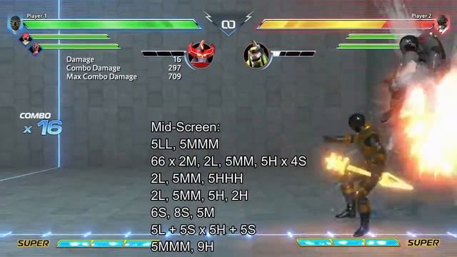 [Power Rangers Battle for the Grid] pecks Combo Guide of Gold Ranger Ver. 2.0 смотреть онлайн