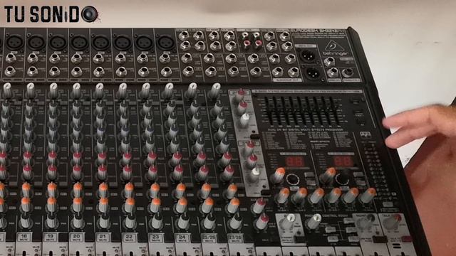 CONSOLA BEHRINGER EURODESK SX3242FX - REVIEW EN ESPAÑOL смотреть онлайн
