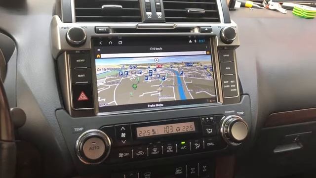 Removal Radio  Toyota LANDCRUISER - PRADO - Support 360 Camerra - Andorid 9 Radio - Octo Core