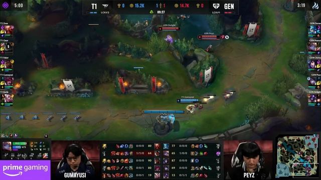 GEN vs T1 - Game 5 | Round 2 LoL MSI 2023 Main Stage смотреть онлайн