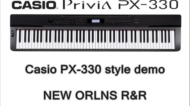 Casio PX-330 rhythm demo смотреть онлайн