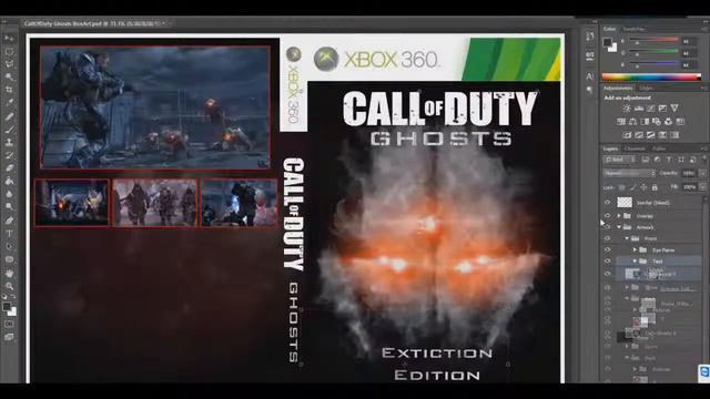 COD Ghosts: Box Art смотреть онлайн