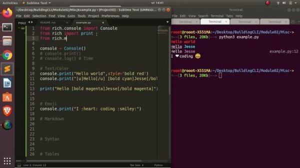 Rich Text and Beautiful Formatting in the Terminal with Python Rich