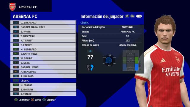 Nuevo Facepack De El Arsenal Para Pes 2017 (2024) смотреть онлайн