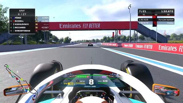 ПОДПИСАЛ И ПРОКАЧАЛ ФЕРСТАППЕНА - F1 22 Моя команда #75 смотреть онлайн