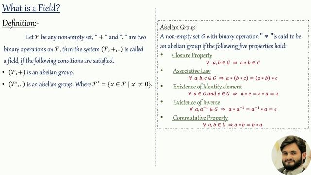 Field | What is a Field? | Linear Algebra | Urdu | Mathematics| Mahmood Ul Hassan | смотреть онлайн