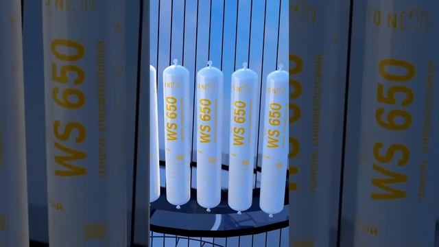 Атмосферостойкий силиконовый герметик KRONbuild - WS 650 для структурного остекления. смотреть онлайн