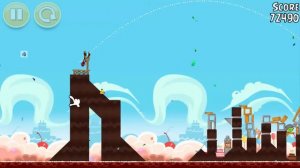 Мультик Игра для детей Энгри Бердс. Прохождение игры Angry Birds [90] серия