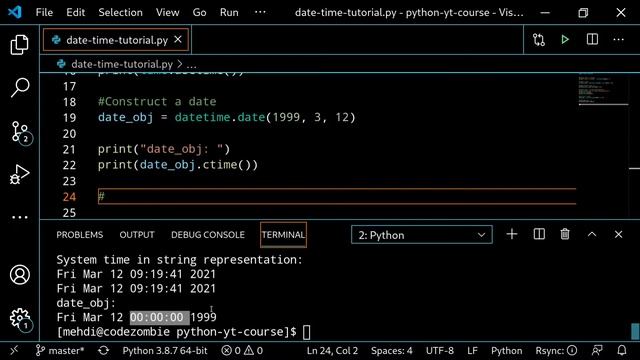 Python Date and Time (ZomCast 29) смотреть онлайн