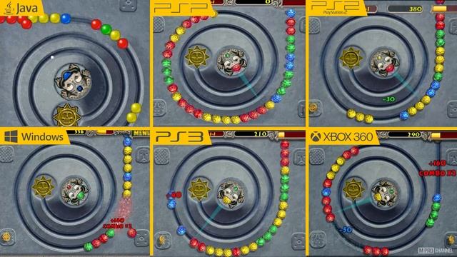 Zuma (2003) PC vs Xbox 360 vs PS3 vs PSP vs PS2 vs Java (Which One is Better!) смотреть онлайн