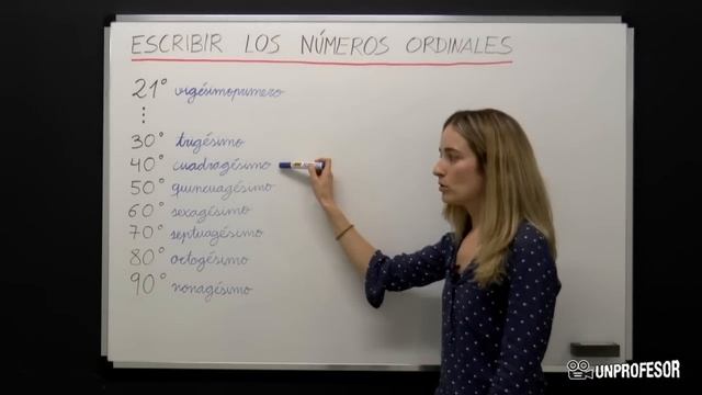 Escribir los números ordinales смотреть онлайн