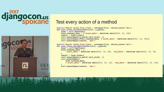 DjangoCon US 2017 - Practical Unit Testing in Django by Wayne Merry смотреть онлайн