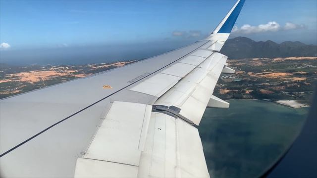 Hạ cánh xuống sân bay quốc tế Cam Ranh | Landing to Cam Ranh International Airport (CXR) смотреть онлайн
