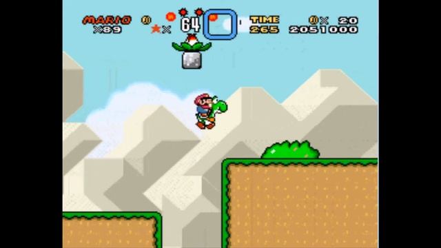 Let's Play Super Mario World #22 - Trying To Stay Afloat смотреть онлайн