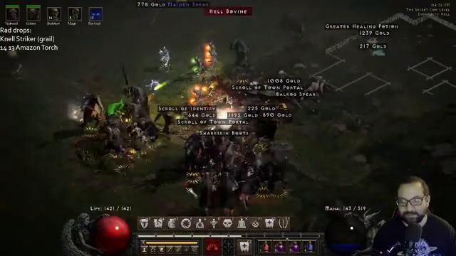 Diablo 2: Resurrected PC - Über walkthrough, powered up farming смотреть онлайн