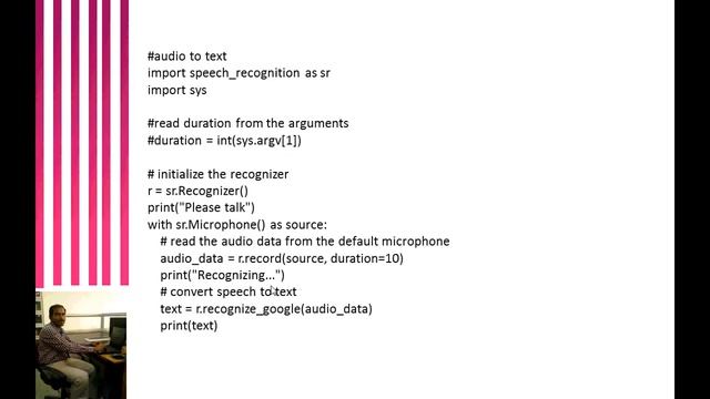 Speech Recognition With Python смотреть онлайн