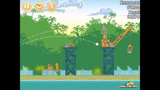 Angry Birds Bad Piggies 20-9 100% Feather Mighty Eagle Walkthrough смотреть онлайн