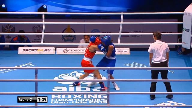QF (W51kg) Mary KOM (India) vs Ingrit Lorena ALENCIA VICTORIA (Columbia) /AIBA WWCHs Ulan Ude 2019 смотреть онлайн