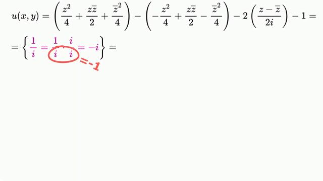 ТФКП. Определить функцию 𝑤=𝑓(𝑧) по известным действительной и мнимой частям #демидович #тфкп смотреть онлайн