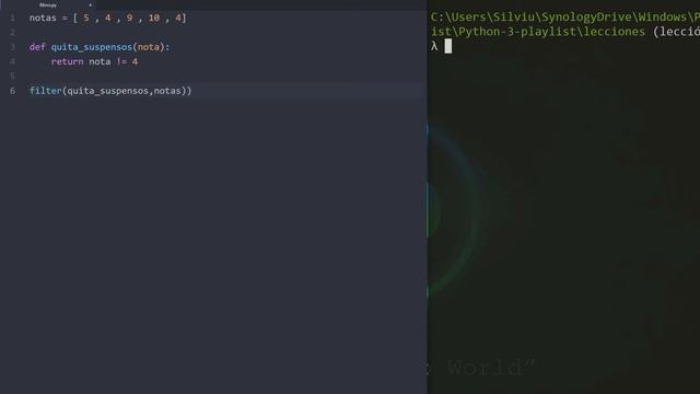 Python 3 Tutorial para Principiantes #23 - Filtros смотреть онлайн
