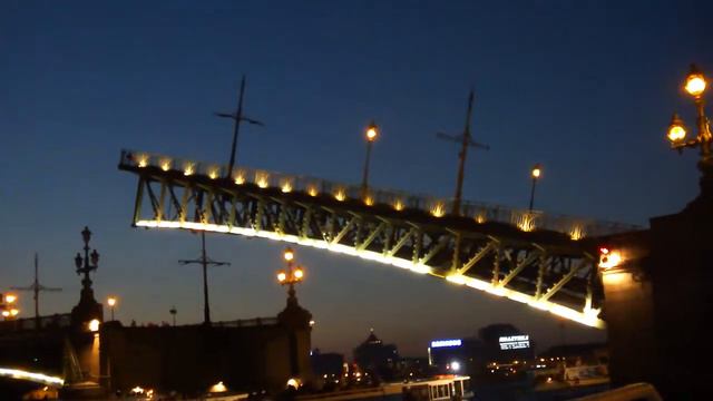 Троицкий мост разводка смотреть онлайн