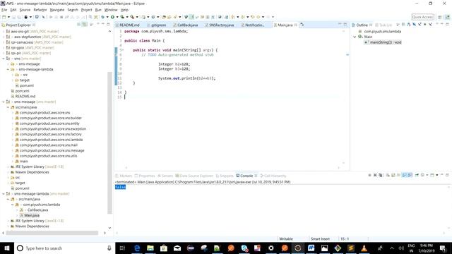 Why does 128==128 return false but 127==127 return true смотреть онлайн