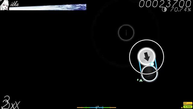 Unravel! осу! 1000-7? я гуль:)