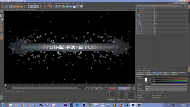 Tutoriel fond d'ecran Cinema 4D Photoshop смотреть онлайн