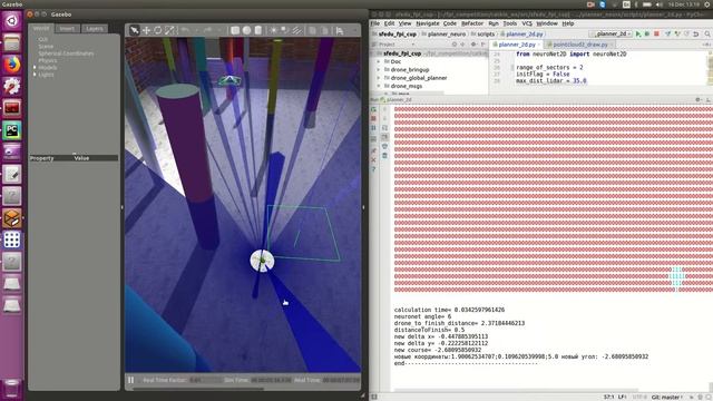 ROS Ubuntu Planer 2D