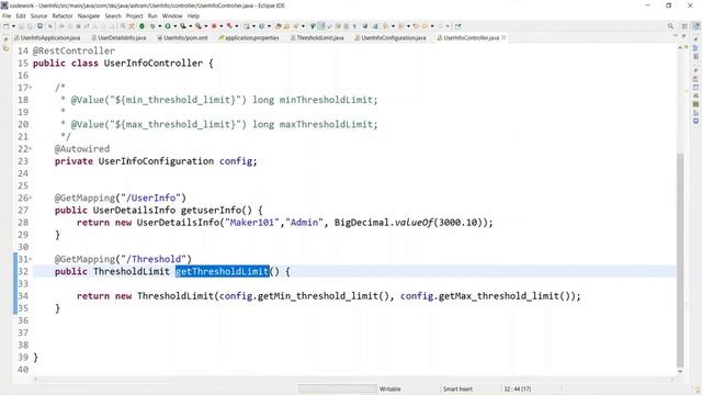 Step 12 : Read the properties File using @Configurationproperties,@Configuration смотреть онлайн