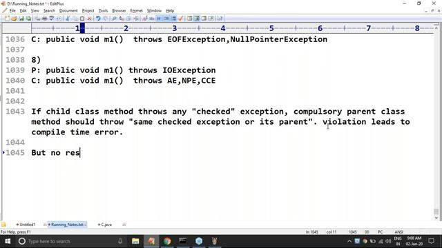 Java Certification 8 & 11 OCJA (1Z0 - 808 & 815) Session - 57 | Overriding Rules смотреть онлайн