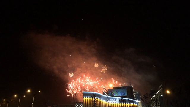 Праздничный салют на 1000-летие Алматы смотреть онлайн