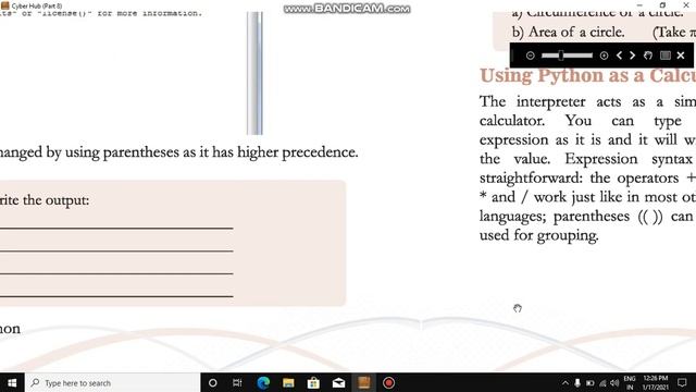 Class 8 Lesson 7 Python operators and expression part 2 смотреть онлайн