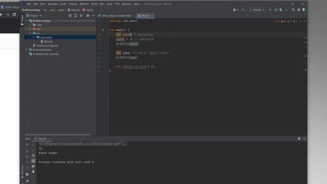 Android Basics 010 - Part 2 More on Kotlin Variables смотреть онлайн