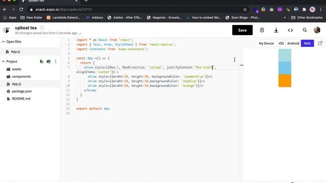 React Native Tutorial: Align Items Layout #9 | Pemrograman Mobile смотреть онлайн