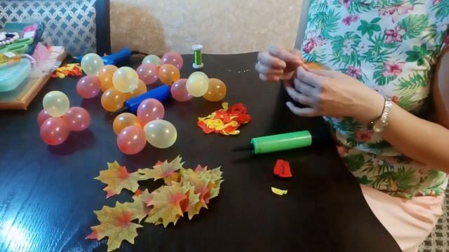 Гирлянда из шариков осенней тематики / Рукоделие / Праздники, подарки, развлечения смотреть онлайн